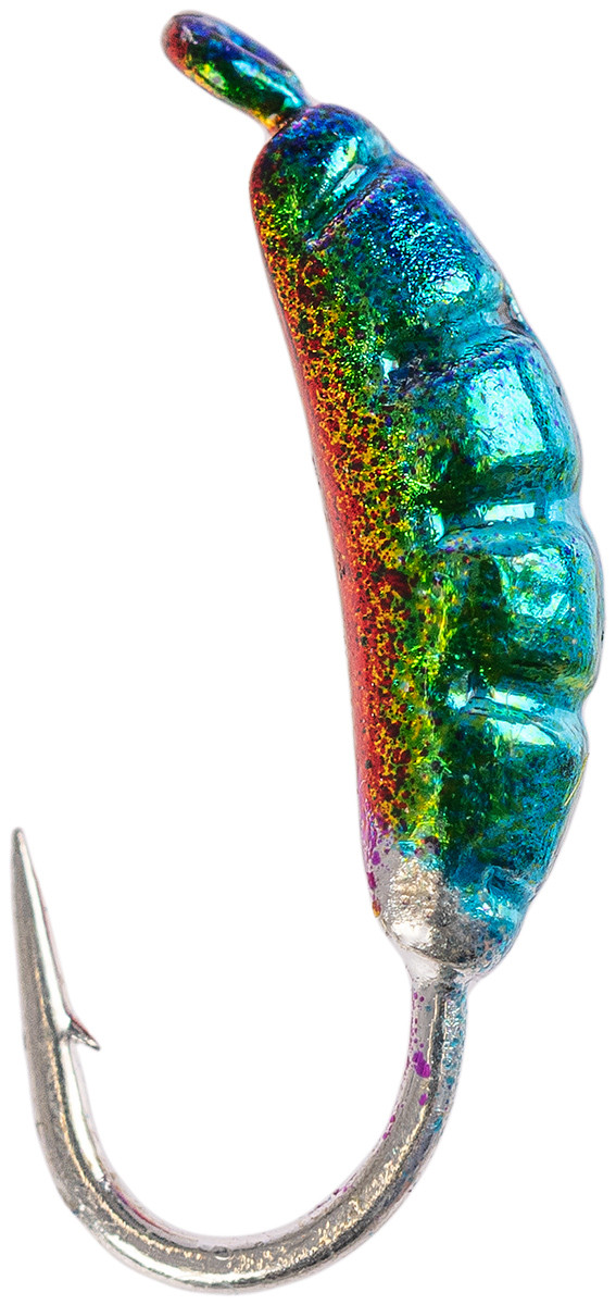 Блешня вольфрамова Viking Fishing Shrimp 0.33g 7mm Rainbow (1шт)