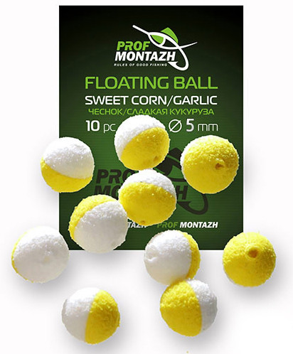 Насадка Floating Ball ProfMontazh 5mm Часник/Солодка кукурудза 