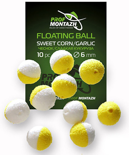 Насадка Floating Ball ProfMontazh 6mm Чеснок/Сладкая кукуруза 