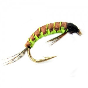 Нимфа Woven Polish Nymph Brown-Olive CN14-10
