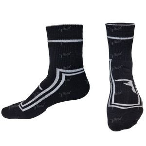 Шкарпетки Flagman Трекінгові Extra Heat Merino Wool Midle чорні 42-43 (M)