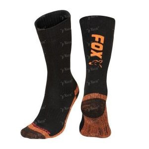 Шкарпетки FOX Black Orange Thermolite long sock р.40-43 CFW116