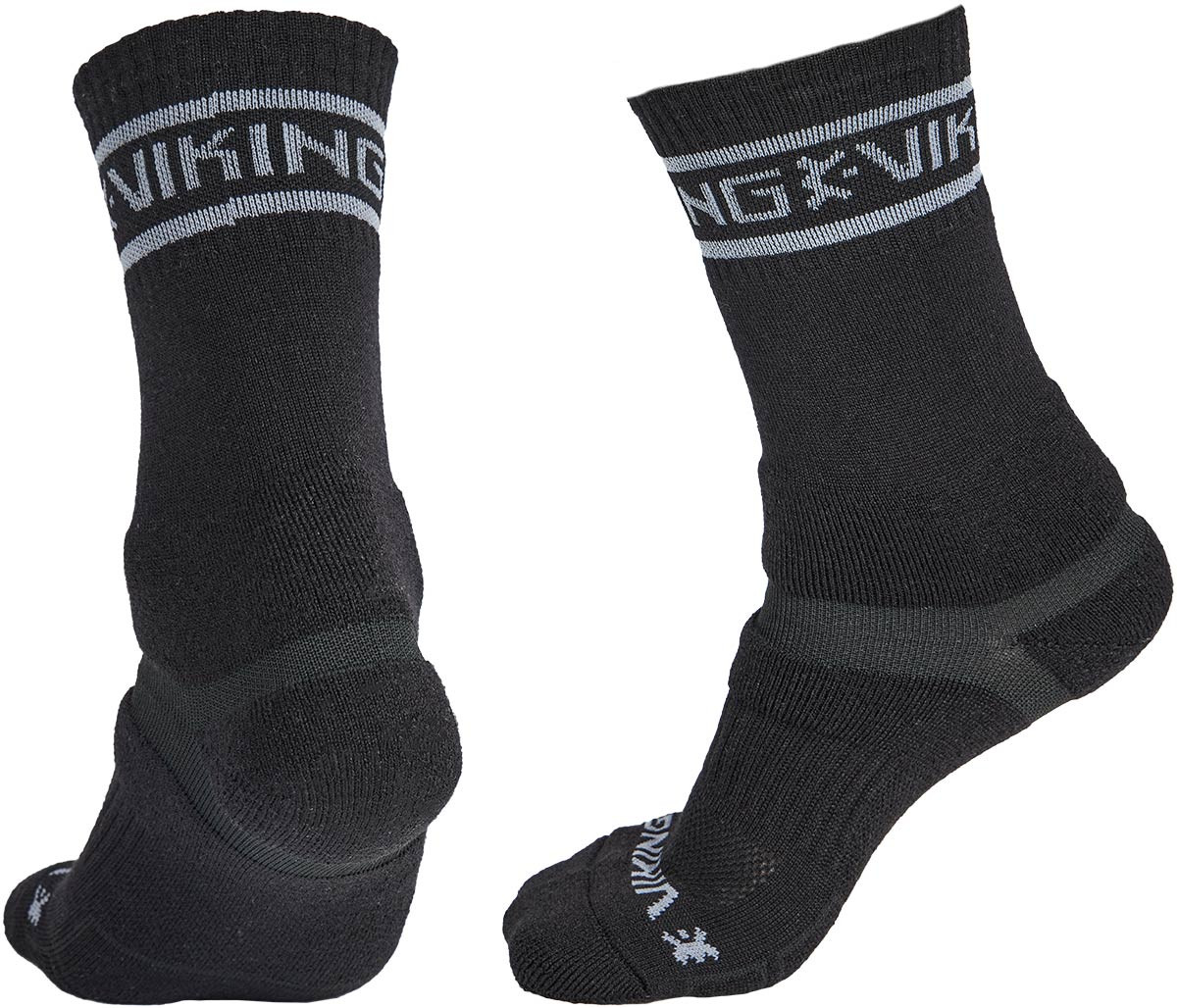 Шкарпетки Viking Fishing Magnus XL(43-45) чорно-сірий