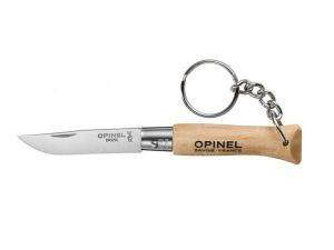Нож брелок Opinel №4 дерево