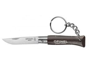 Нож брелок Opinel №4 серый