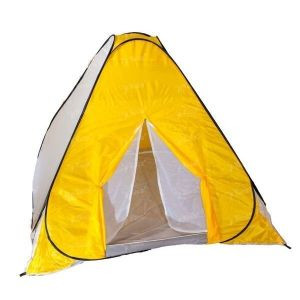 Палатка зимняя Ranger Winter-5 weekend желтая с сеткой RW-3625 2*2*1.4м