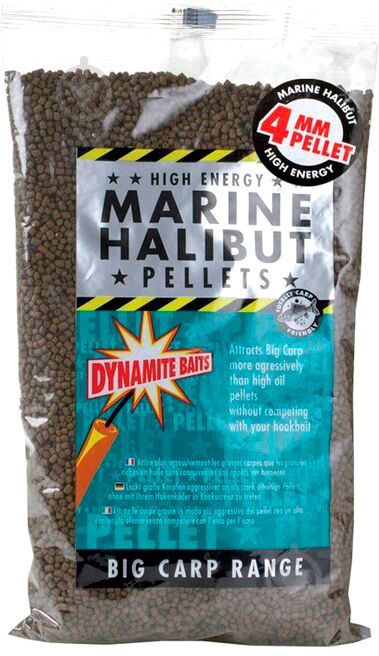 Пеллетс Dynamite Baits Marine Halibut Pellets 900g 4mm