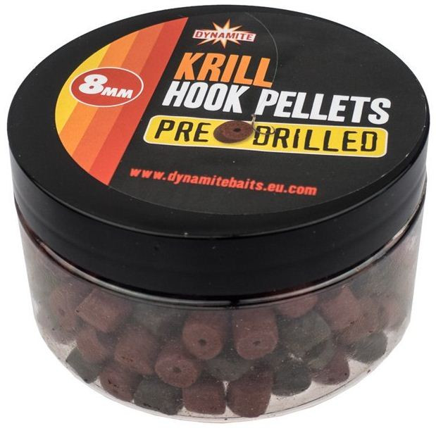 Пеллетс Dynamite Baits Pre-Drilled Krill Hook Pellets 8mm 150g