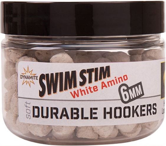 Пеллетс Dynamite Baits Swim Stim Durable Hook Pellet 6mm White Amino