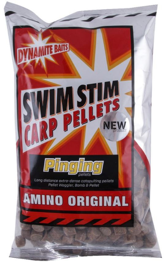 Пеллетс Dynamite Baits Swim Stim Pinging Pellets 13mm Amino Original 900g