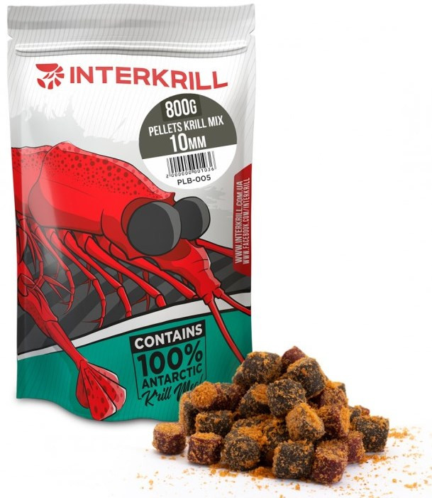 Пеллетс InterKrill Pellets Krill Mix 10mm 800g