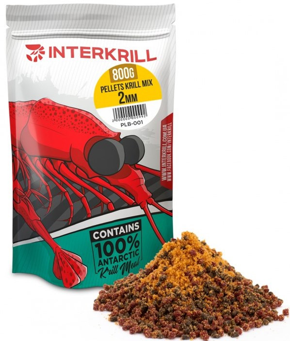 Пеллетс InterKrill Pellets Krill Mix 2mm 800g