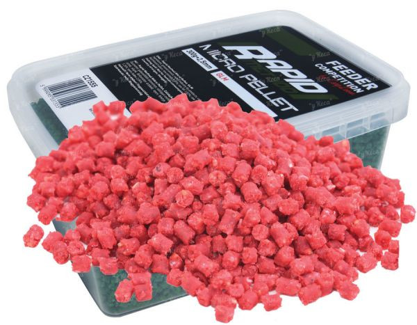 Пеллетс мікро Carp Zoom Rapid Method Micro Pellet 2.5mm 300g Strawberry (Полуниця)