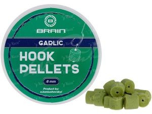 Пеллетс насадковий Brain 70г 12мм Hook Pellets Garlic (часник)