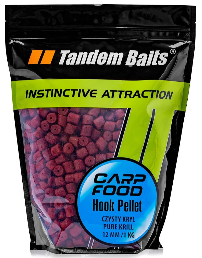 Пеллетс Tandem Baits Carp Food Hook Pellet 12 mm 1 kg Pure Krill