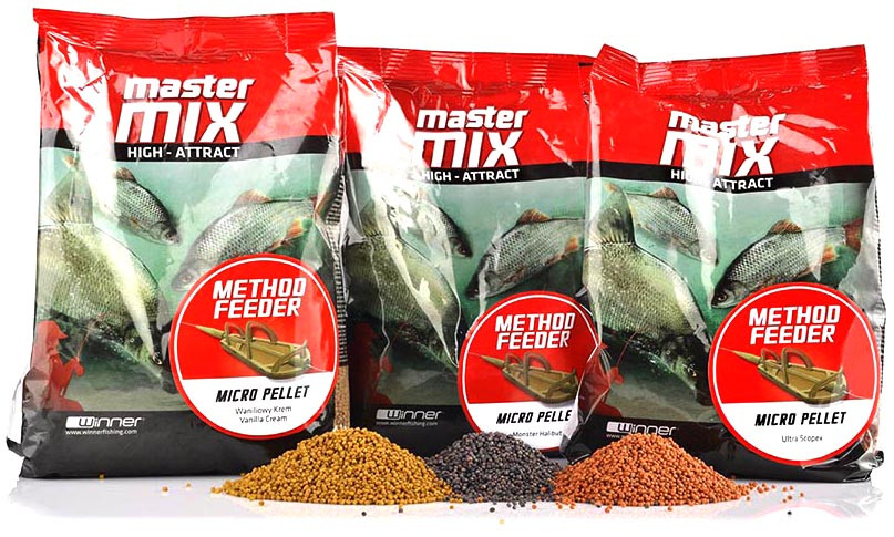 Пеллетс Winner Master Mix Method/Feeder Pellet 2mm 1kg Mulberry Plus