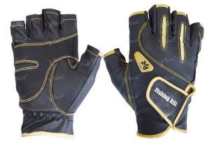 Перчатки Fishing ROI WK-04 без пальцев black-gold XL