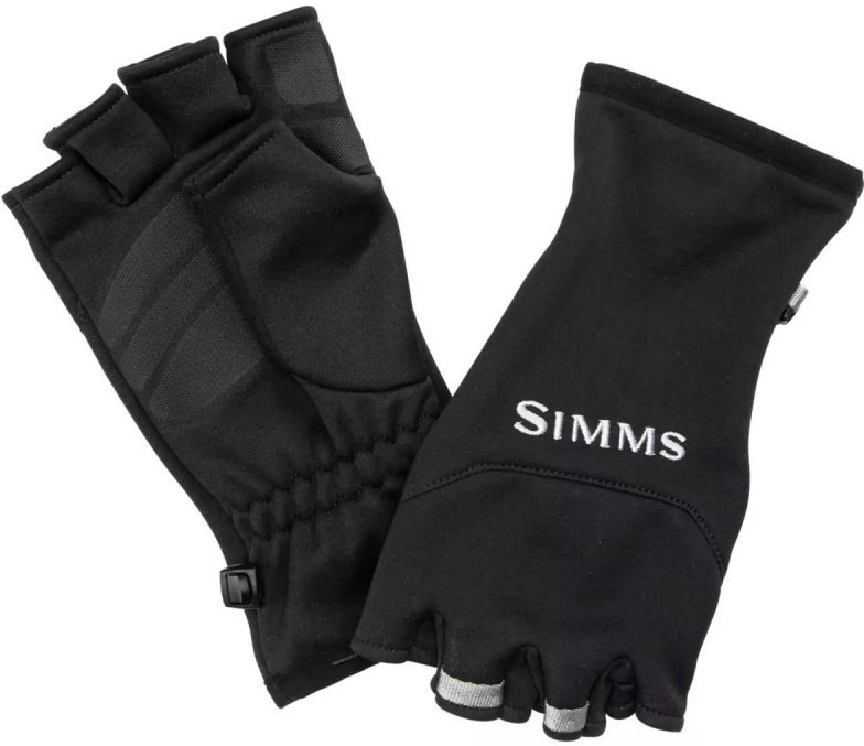 Перчатки Simms Freestone Half Finger Black L