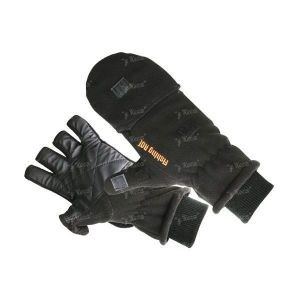 Перчатки варежки Fishing ROI Fleece Black 502-02-XL