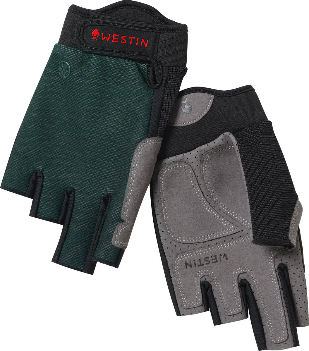 Перчатки Westin Drip UPF Half Finger Glove Deep Forest L