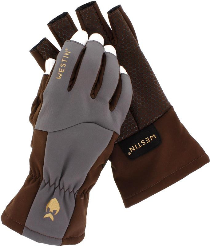 Рукавички Westin W4 QuickGrip Half-Finger Glove Chestnut Grey L