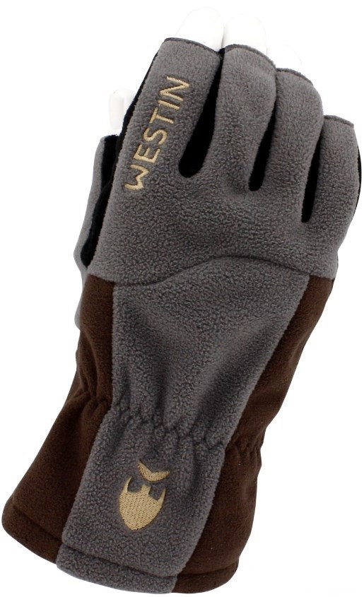 Рукавички Westin W4 ThermoGrip Half-Finger Glove XL Steel Grey