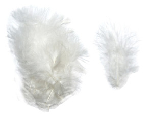 Перо покривне індика Strike Mini Blanket Turkey Feathers White