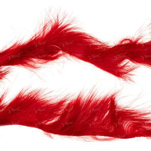 Полоски меха кролика продольные Strike Rabbit Strip Crosscut -Red
