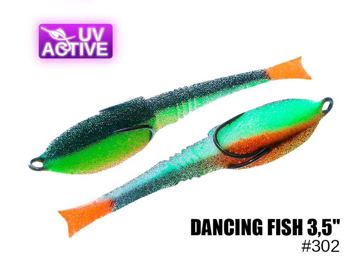 Поролоновая приманка ПрофМонтаж Dancing Fish 3.5