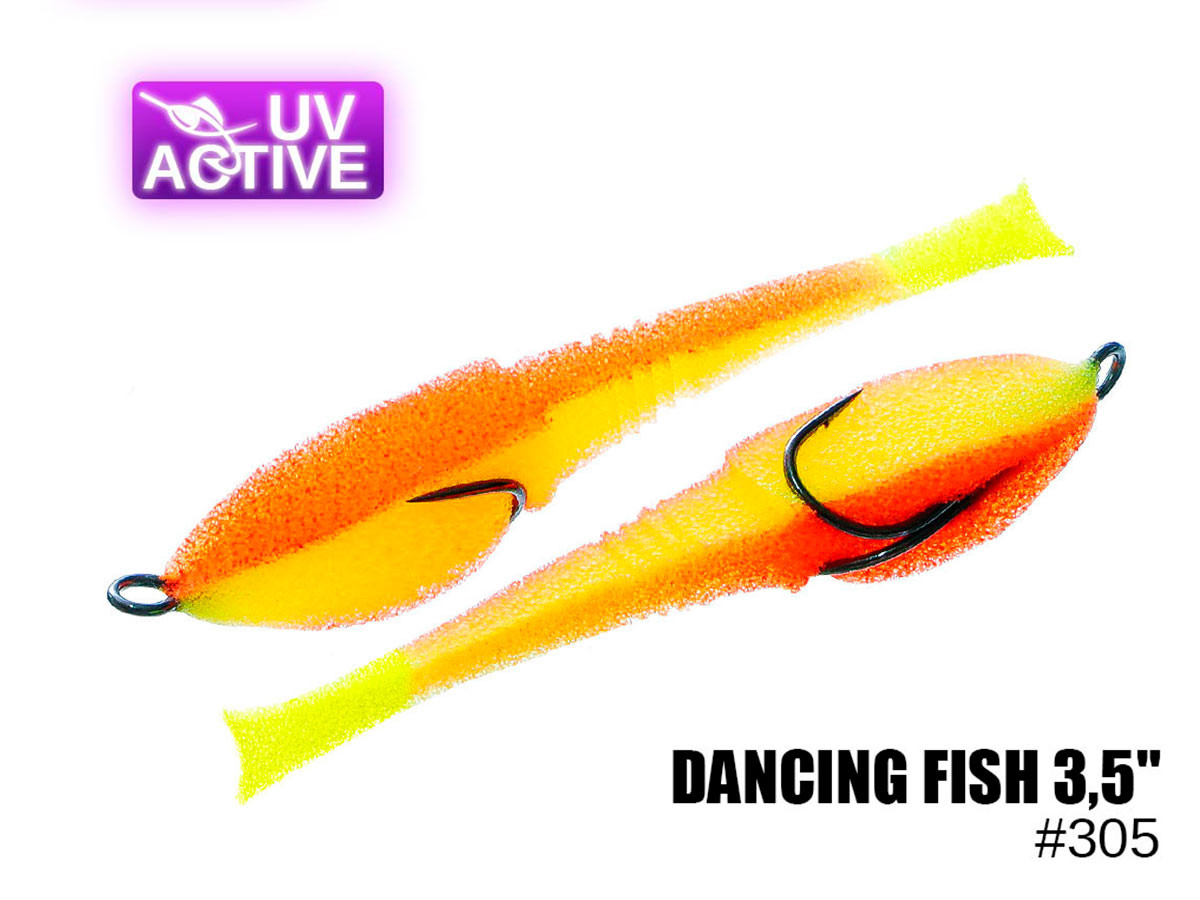 Поролоновая приманка ПрофМонтаж Dancing Fish 3.5