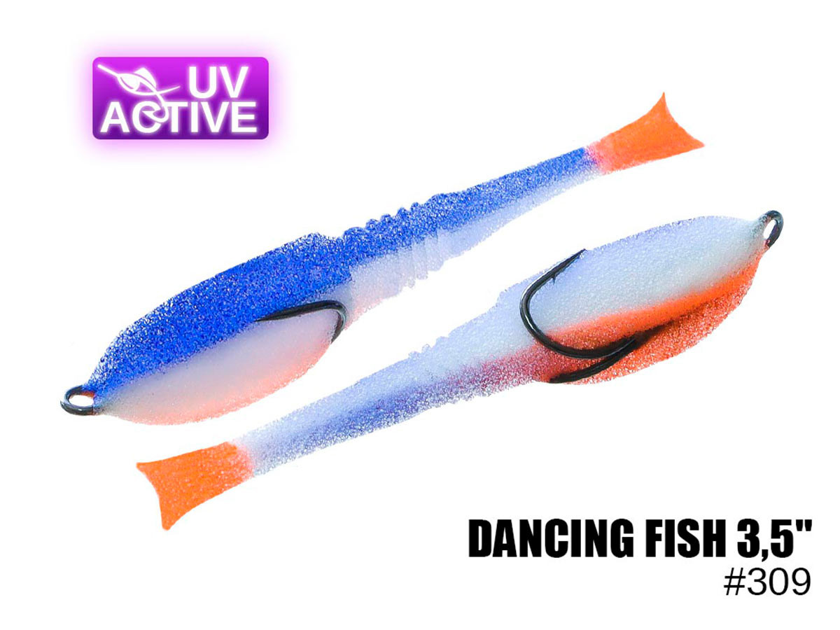 Поролонова приманка ПрофМонтаж Dancing Fish 3.5