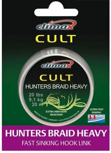 Поводковий матеріал Climax Cult Heavy Hunters Braid Silt 20lbs 20m