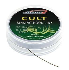 Повідковий матеріал Cult Hook Link 20lb 20m Silt