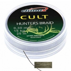 Поводковый материал Cult Hunters Braid camou 0.25мм 25lb