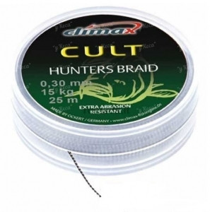 Поводковый материал Cult Hunters Braid silt 0.25мм 25lb