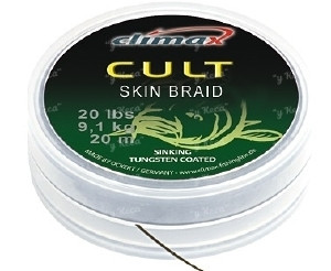 Поводковый материал Cult Skin Braid 30lb Camou