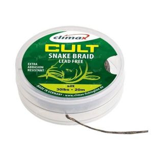 Повідковий матеріал Cult Snake Braid 30lb в оплетці Silt