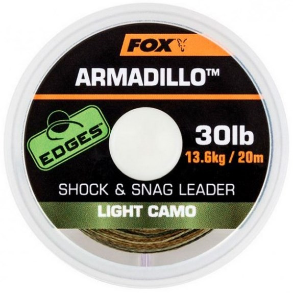 Поводковый материал Fox Armadillo 30lb Light Camo 20m