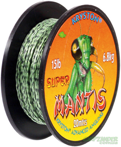 Повідковий матеріал Kryston Mantis Green 15lb 20m