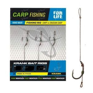 Земля Carp Profmontage Hook Krank № 6 10 см 25 фунтів 3pcs PV553054
