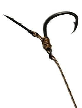 Поводок TECHNOCARP Method Hair Rigs with Spikes-Игла 15lb Wide Gape №10 2шт/уп