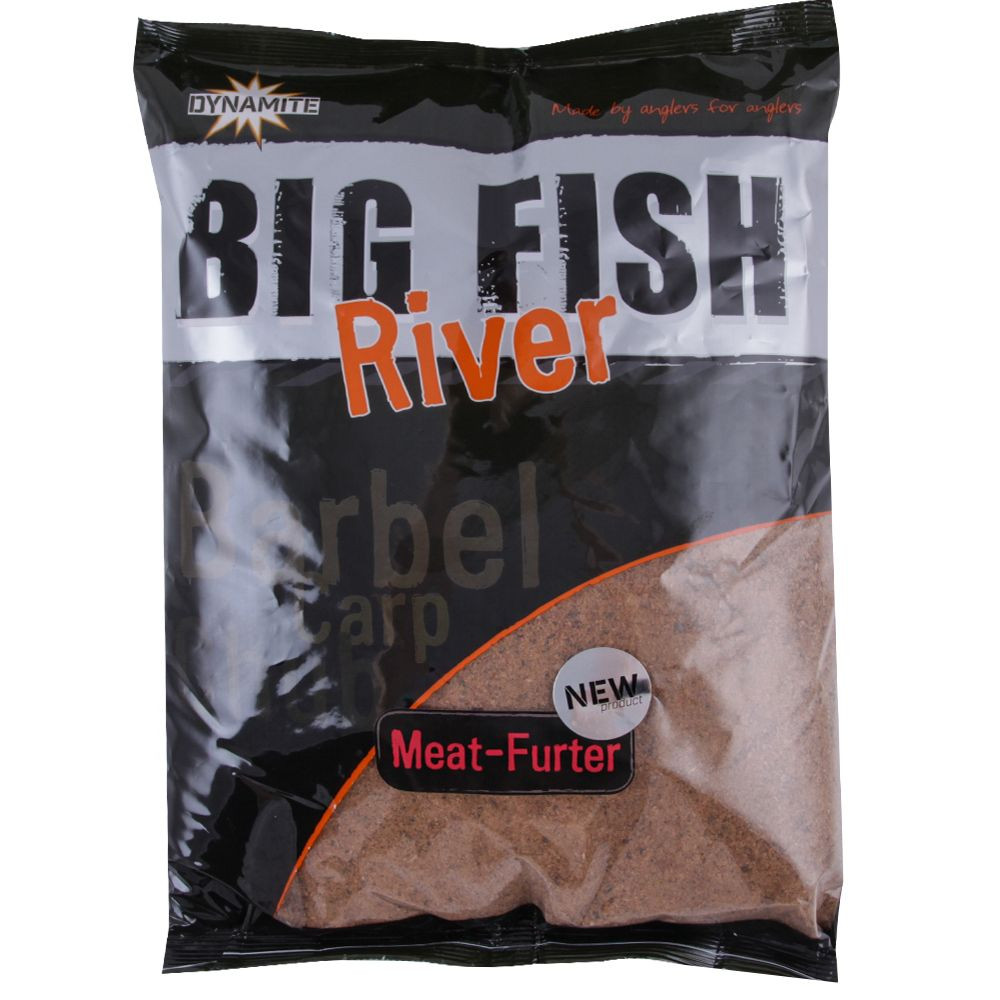 Прикормка Dynamite Baits Big Fish River Groundbait Meat-Furter 1.8kg