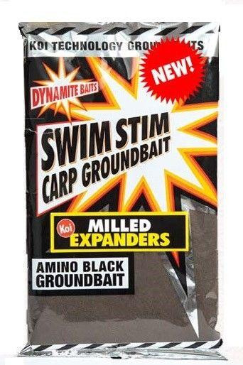 Прикормка Dynamite Baits Swim Stim Milled Expanders Amino Black 750g