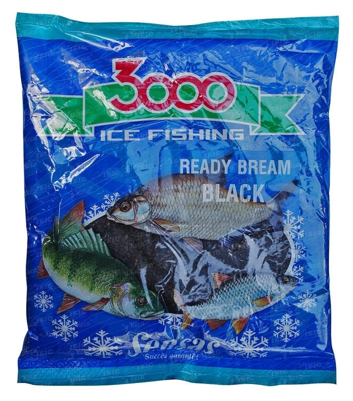 Sensas 3000 Ice Fishing 0.5кг Bream Black ready 01032