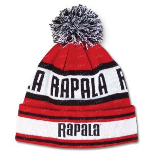 Шапка Rapala Beanie Красно-черная RAPBEANIE6