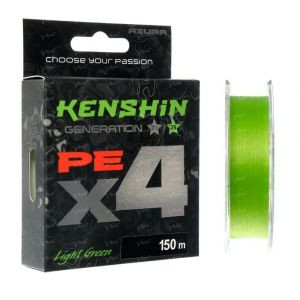 Шнур Azura 25 Kenshin PE X4 #1.2 0.185мм 150м