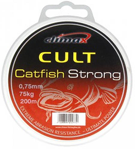 Шнур Climax CULT Catfish Strong 0.60mm 60kg 200m коричневый