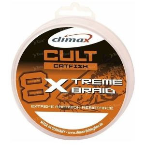 Шнур Climax Cult Catfish X-Treme Braid 280м 0.60мм (серый)