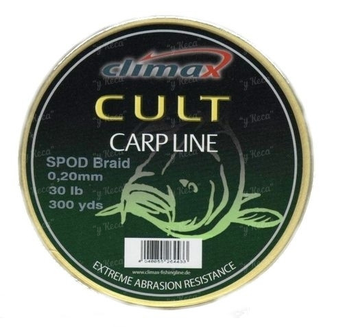 Шнур Climax Cult Spod Braid 30Lb 274м жовтий