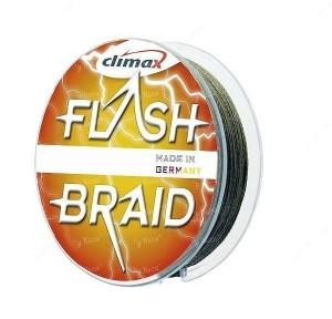 Шнур Climax Flash Braid 100м 0.14мм зелений